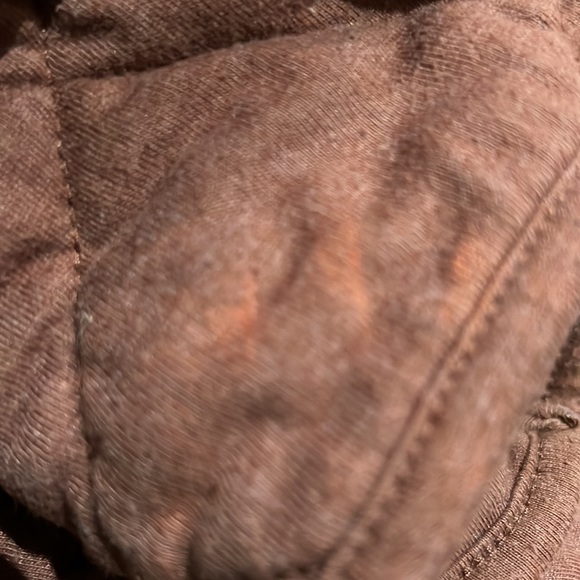 Z Supply Quilted Bomber Jacket in Rust - Picture 9 of 15